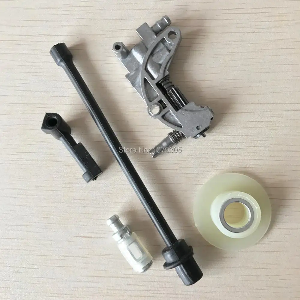 Imagem -02 - Linha da Mangueira do Filtro da Bomba de Óleo Worm Kit para o Chinês 45cc 52cc 58cc 4500 5200 5800 Motosserra Peças Reposição