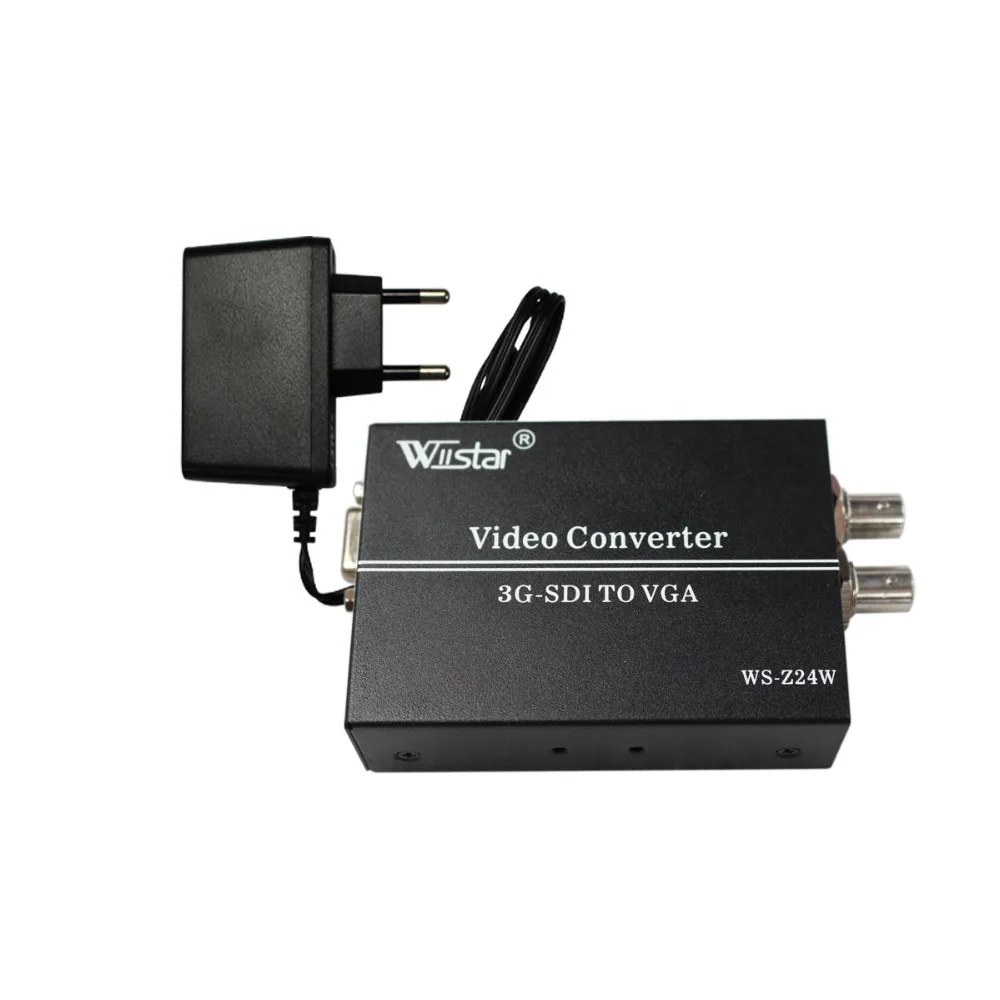 

Wiistar SDI TO VGA converter 3G SDI to VGA Converter SCALER 1080P For CCTV PC Video Free shipping