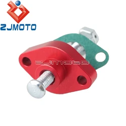 Red Street Racing Manual Cam Timing Chain Tensioner For Suzuki SV 650 99-07 GN 250 82-83 85/88 GS 500E/F 89-08 Aluminium Alloy