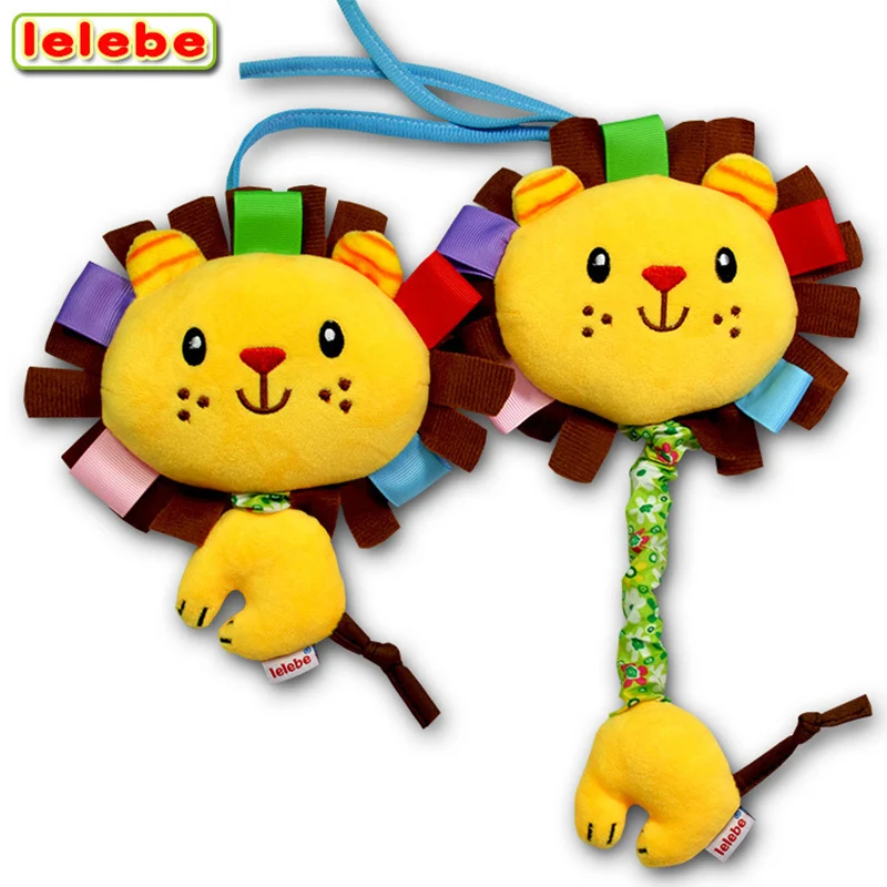 lelebe 2017 Baby Infant Toy Soft Handbells baby appease the toys and music Rattles toy Developmental Toys Child gift free
