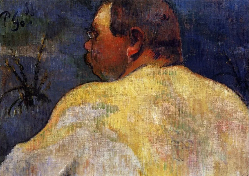 

High quality Oil painting Canvas Reproductions Captain Jacob (1888) by Paul Gauguin hand painted