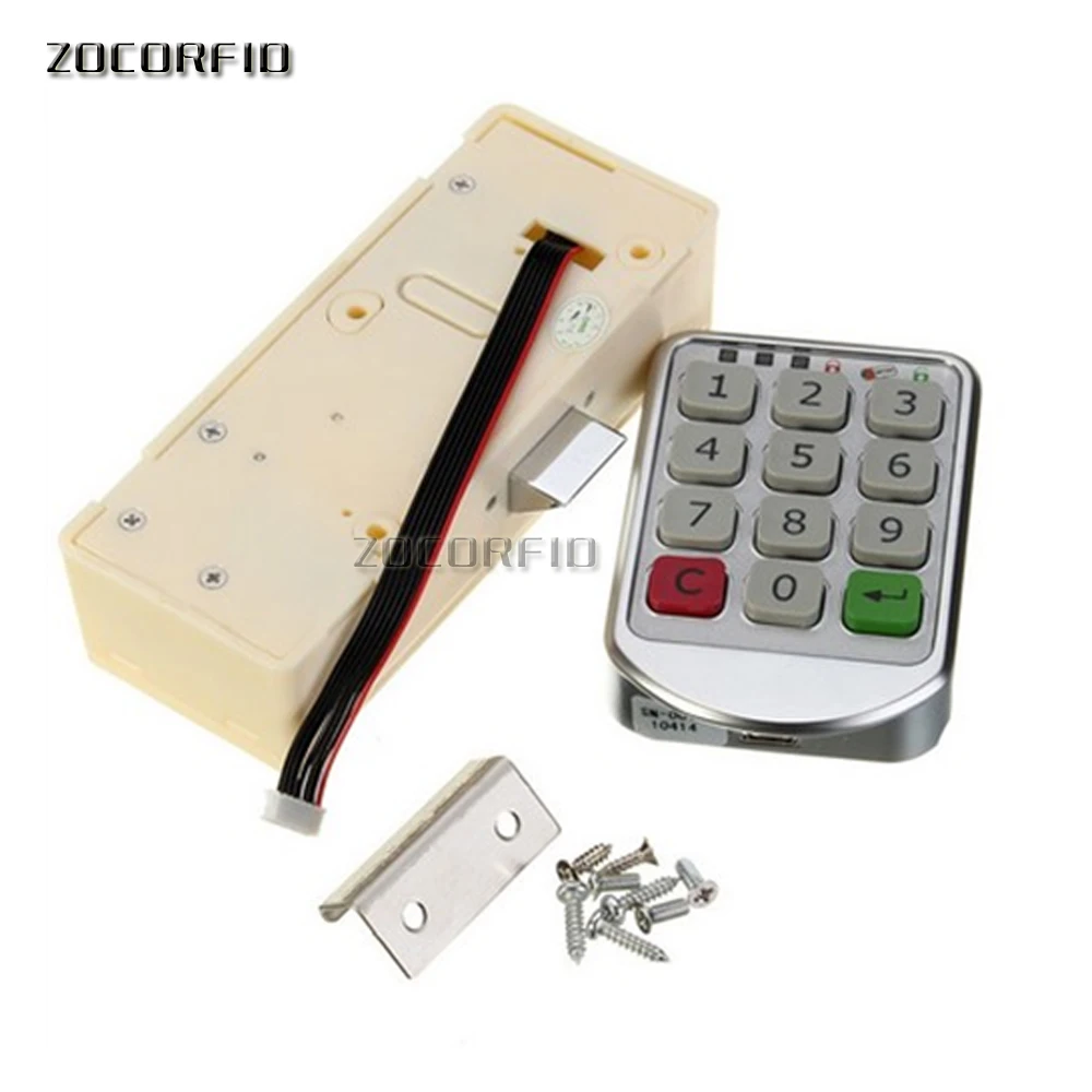 DIY Public or private Electronic password keypad locker digital cabinet lock for office /hotel/swimming pool