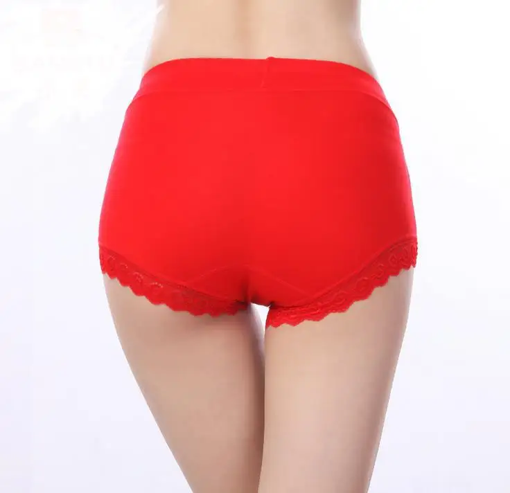 AQ193 Women Briefs Hight Waist Sexy Panty Lace Underwear Cuecas Modal Women Intimates Panties Plus Size Underpants