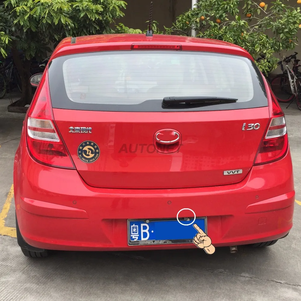 JiaYiTian kamera tylna do Hyundai i10 i20 i30 2007 ~ 2012 Dodge i10 CCD Night Vision tylna kamera cofania/Parking — zdjęcie 3