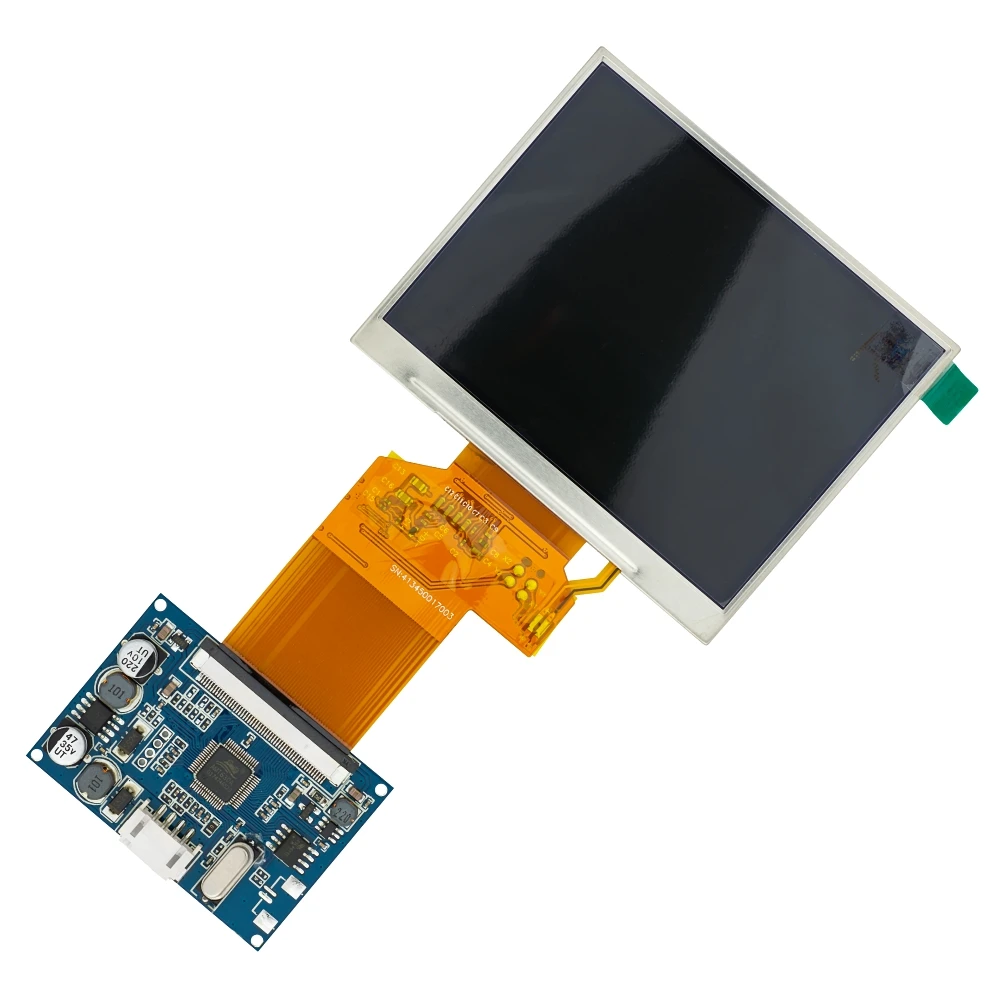 Kit de monitoramento automotivo, tela lcd tft de 3.5 