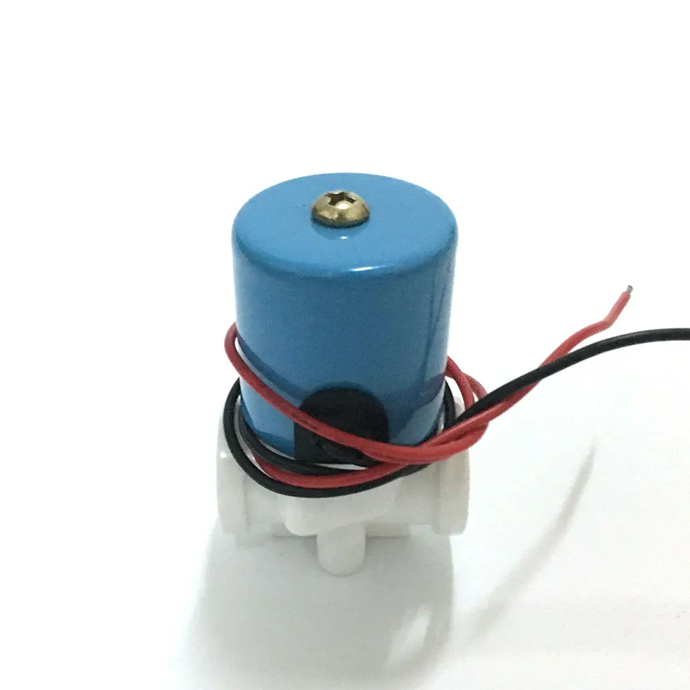 

Electric Water Valve, Solenoid Valve 12V, Plastic valve normally closed 2 Way for RO Reverse Osmosis
