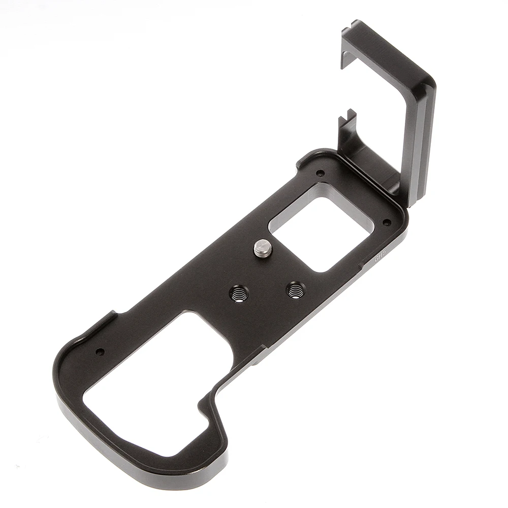 Aluminum Alloy L Bracket Vertical Quick Release Plate Hand Grip for Panasonic Lumix DMC-GH5 Camera Arca-Swiss Tripod Holder