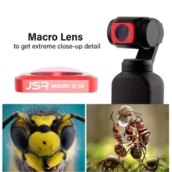 For DJI Pocket/2 Filter Macro Close-Up Lens Star Filter Magnetic Adsorption For DJI Osmo Pocket Optical Glass Lenses Accessories