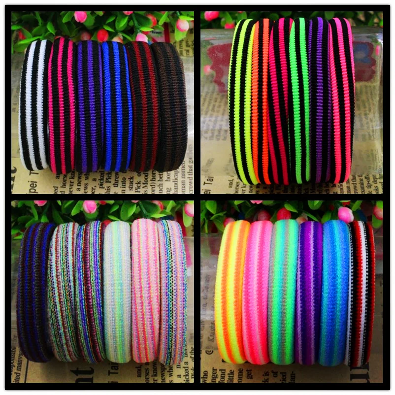 

Super Quality Rubber Bands Elastics Tie Gum 60pcs/lot New Fashion 4CM/5CM Colourful Hair Holder Girl Women Hair Accessories