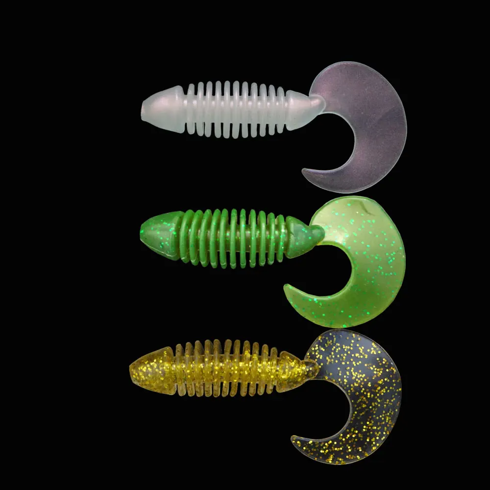 Hexakill 6pcs/lot wobbler jigging fishing lure 6cm 3g jerkbait Capuchin Maggots fishing lure silicone bait