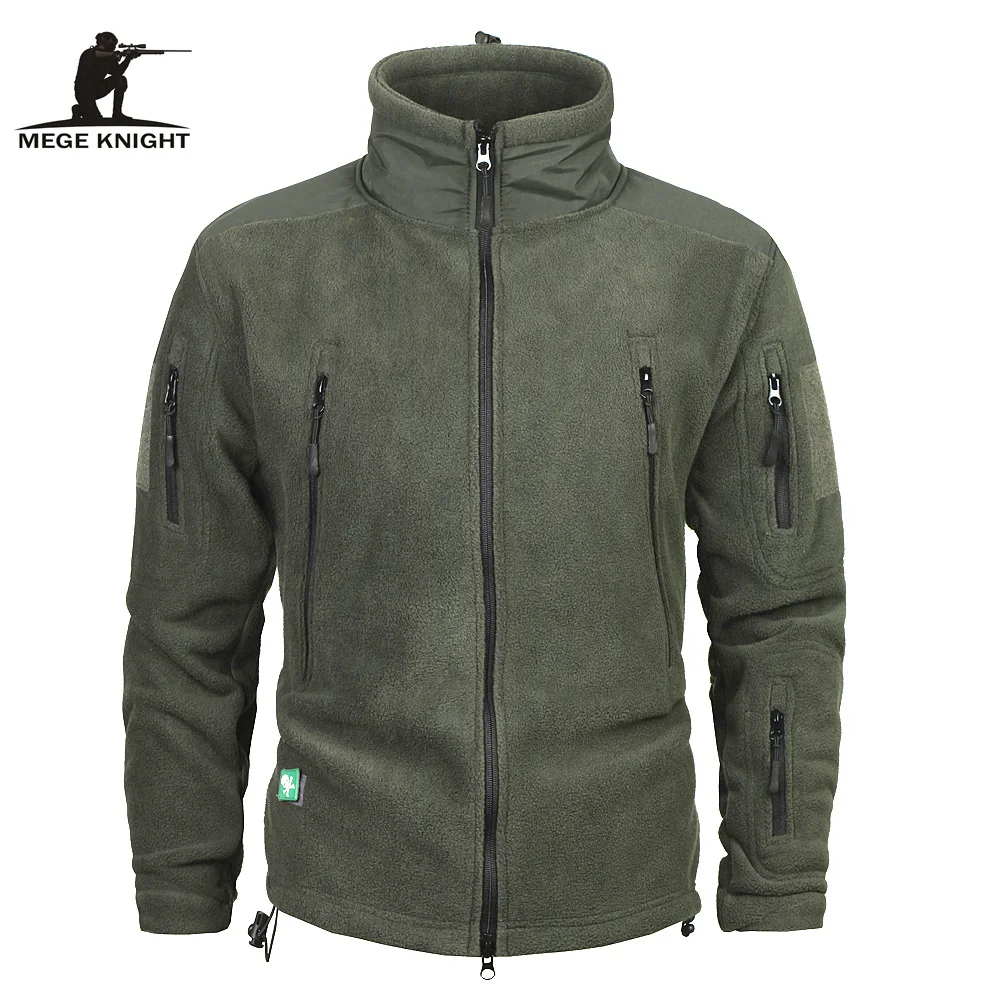 Mege Chaqueta polar militar táctica – Abrigo cálido Polartec