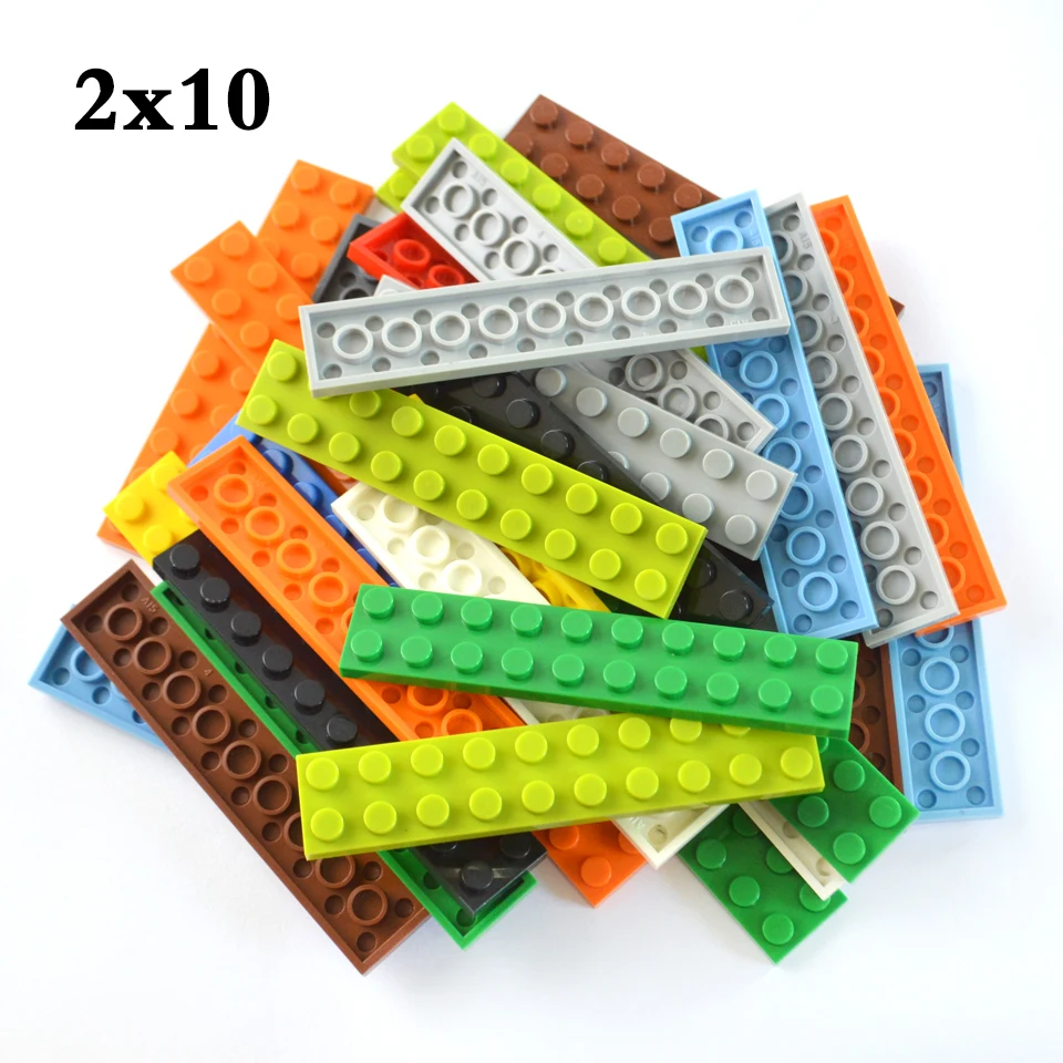 Smartable piastra 2X10 Building Blocks parti LOGO fai da te giocattoli educativi creativi compatibili principali marche 3832 MOC giocattoli 35 pz/lotto