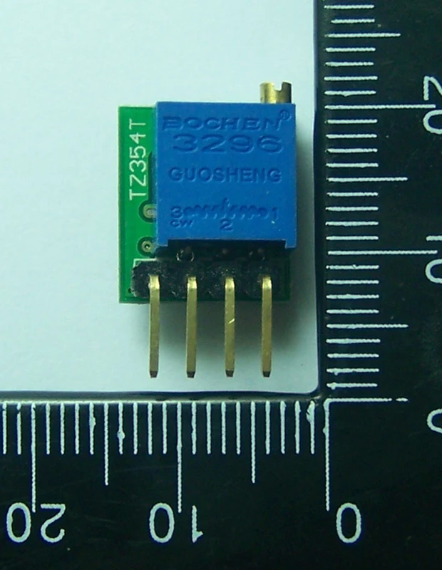 

NE555 oscillator signal generator of adjustable duty cycle square wave output power TZ354T