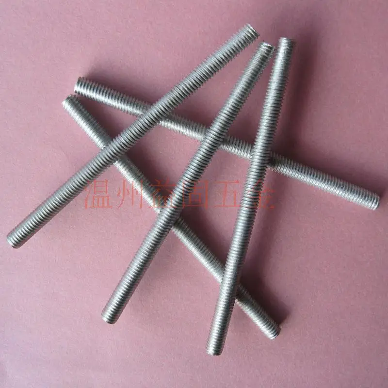 Galvanized GB wire screw tooth bar full tooth double head screw all threaded rod bolt M6M8M10 Fastener tool NO.C0167