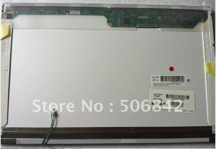 

17.0" laptop lcd screen LP171WP4 TLN1 LP171WX2 LTN170BT07 B170PW01 N170C1 N170C2 B170PW03 QD17TL02 1440x900 30PINS