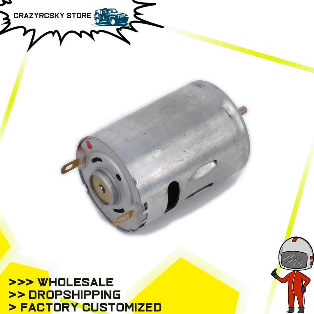 

370/380 Series Electric Brushed Motor For 1/18 Revel 24540 Scorch Hobbico Dromida BX/MT/SC4.18 Short Course Truck Monster Buggy