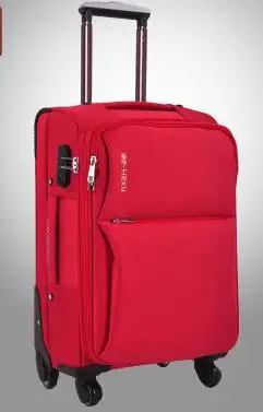 Travel Luggage Suitcase Oxford Spinner suitcase Men Travel Rolling luggage bag On Wheels  Travel Wheeled Suitcase trolley bag