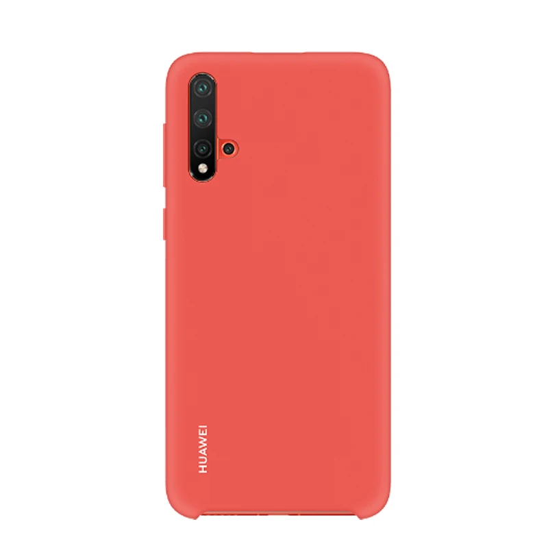 Оригинальный силиконовый чехол для HUAWEI nova 5 / nova 5 Pro, мягкая защитная задняя крышка для nova 5 5Pro