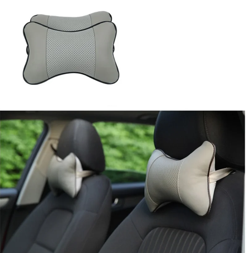 Car Headrest Pillow Neck For Mercedes Benz A200 A180 B180 B200 CLA GLA AMG A B C E S Class CLS GLK CLK SLK W211 W221 Accessories