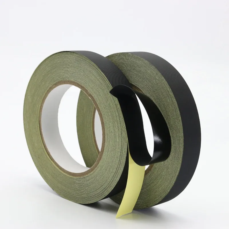 1PCS Black Acetate Cloth Single-sided Adhesive Tape Wire Bnding High Temperature Resistance Tape For Electric Phone LCD Repair