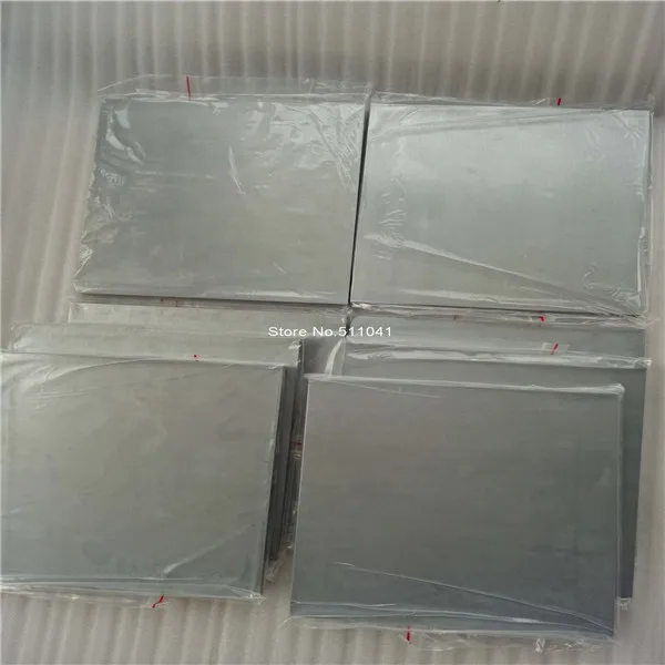 New Chromium Sputtering Target 10mm*200mm*200mm 6pcs ,FREE SHIPPING