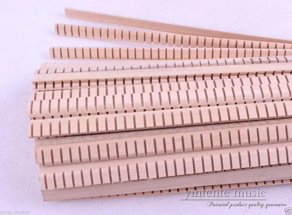 

20 strips ukulele guitar inside binding wooden lining lenght 400x11x3.5mm