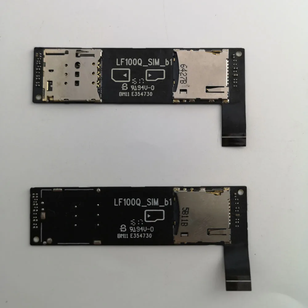 LF100Q_SIM Micro SD Micro-SIM with Flex Cable Ribbon for Lenovo YOGA Tab 3 Plus Tablet YT-X703 YT-X703F YT-X703L two version