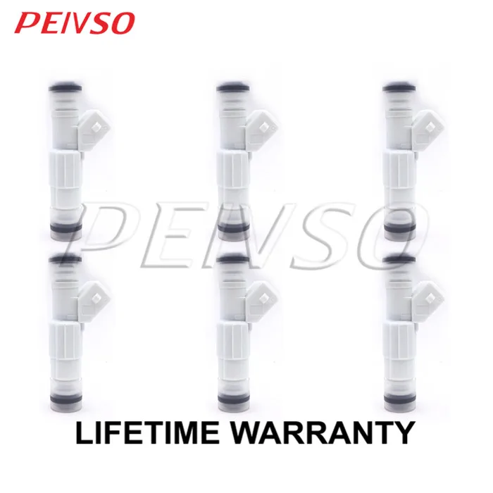 PEIVSO 6pcs 0280155737 24503406 FJ250 Fuel Injector For BUICK&CHEVROLET PARK AVENUE / REGAL / IMPALA / MONTE CARLO 3.8L V6