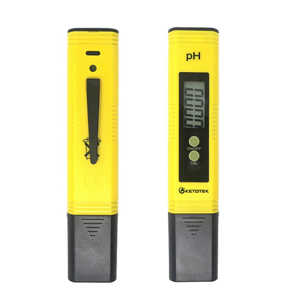 Digital PH meter TDS Tester TDS&EC Meter with Thermometer 0.00-14.0 1-9990PPM 0-9999us/cm 0-9999ppm 0.1-80.0C Water Monitor