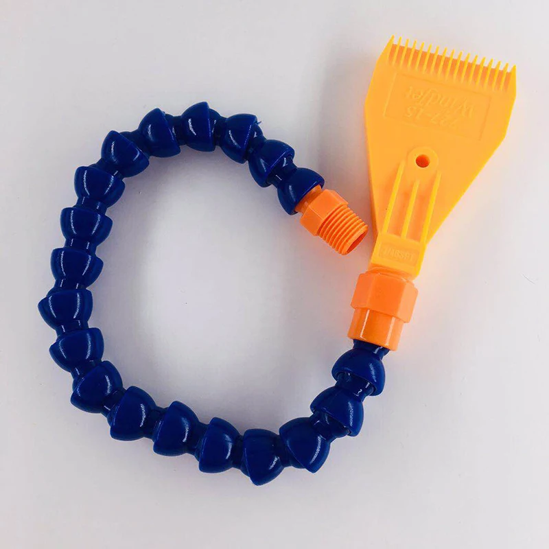 

1/4" industrial washer spray nozzle,F Type 16 holes spray nozzle with flexible pipe,ABS air knife moving spray nozzle