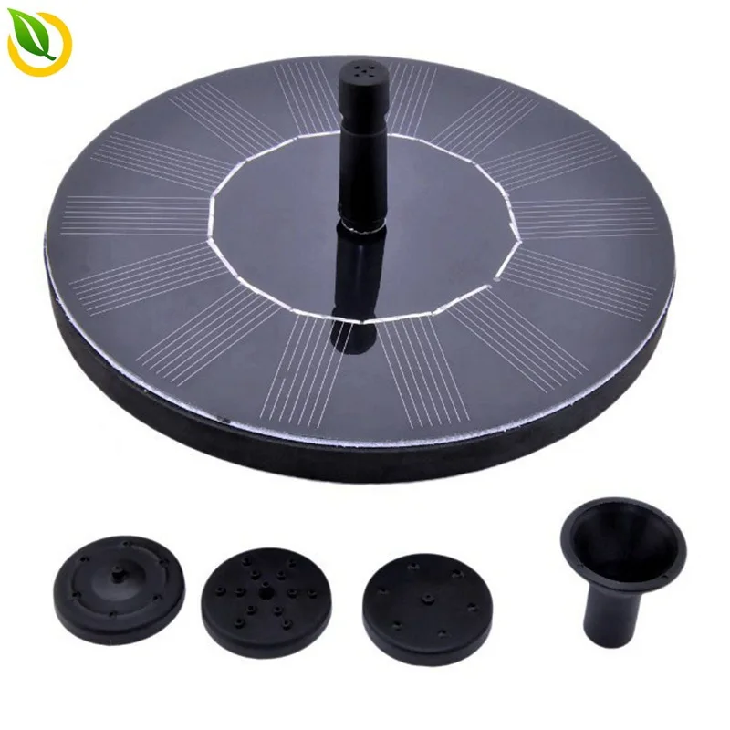 

1.4W Home Garden Solar Pump System PV Floating Fountain Home Swimming Pool Fish Tank Water Cycle System With Mono Solar Panels