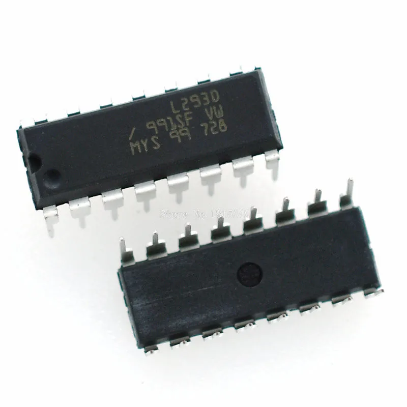 5PCS L293 L293D DIP DIP16 DIP-16 IC Motor Driver Drive Chip PAR PusH Pull 4 Four Channel Module IC Chips