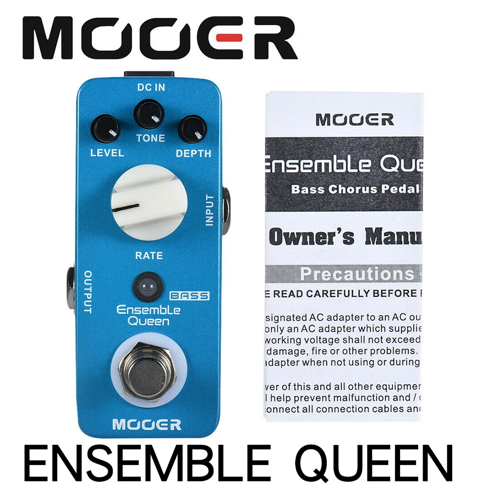 

Педаль для гитары MOOER Chorus Effect, ансамбль, королева, бас, хор, педаль для гитары, настоящий обход, гитарные детали и аксессуары