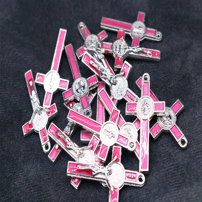 Religious St. Benedict Cross Medal Jesus St. Benedict's Cross Medal, Jesus St. Benedict's Rosary Cross