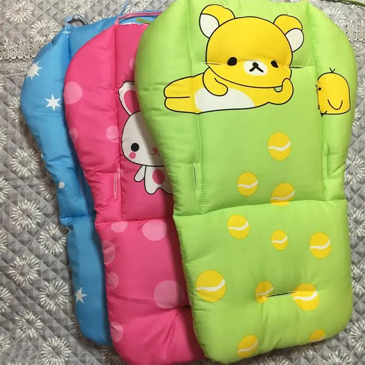 Coussin de Poussette pour Bébé, Chaise de Salle à Manger, Juste de Siège en Polymère, Couche-culotte, Matelas en Coton, Accessoires