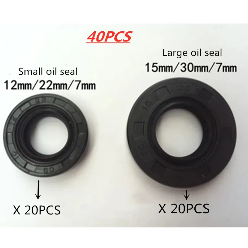 20/40 PCS 40-5 CG430 CG520 Brush cutter trimmer crankshaft oil seal