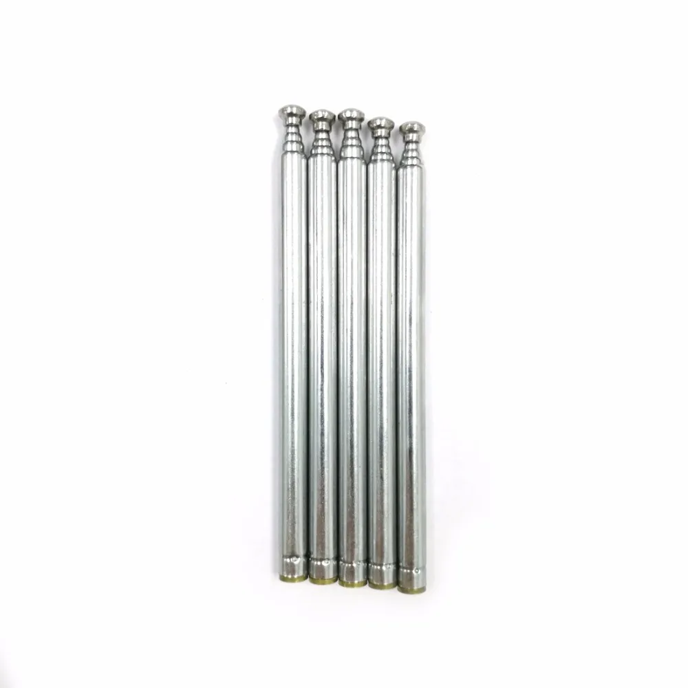 1PC Internal Thread Radio Aerial Telescopic Antenna Replacement 5 Section 80mm Long NEW DIY Wholesale Price