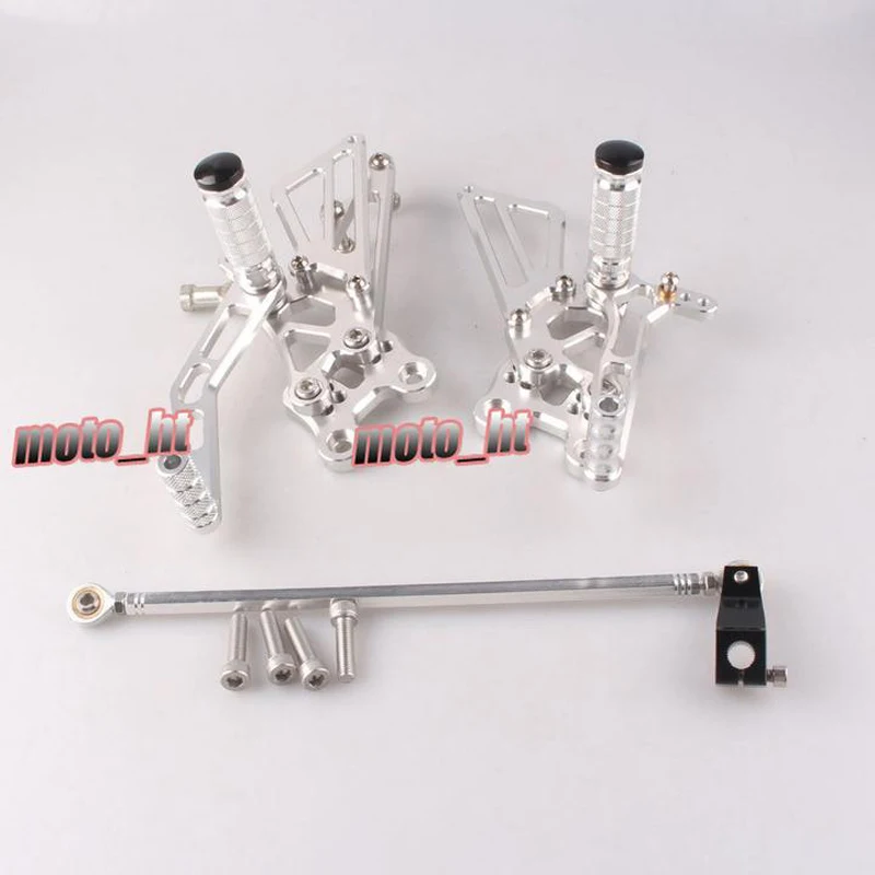 

1Pair Motorcycle Adjustable Rearset Rear Set Footpegs Foot Rest Peg For Kawasaki ZX14R 2006 2007 2008 2009 2010 2011