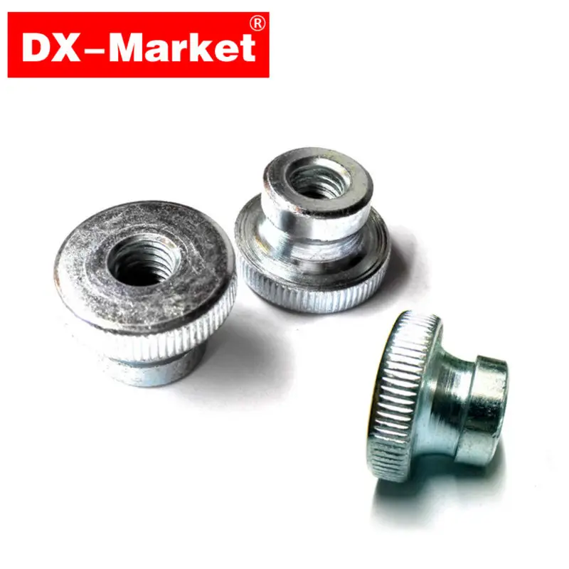 m3 Knurled nut , 100pcs Quick split nuts hand tighten knurled thumb nut m3 , din466 -B fastener ,B009