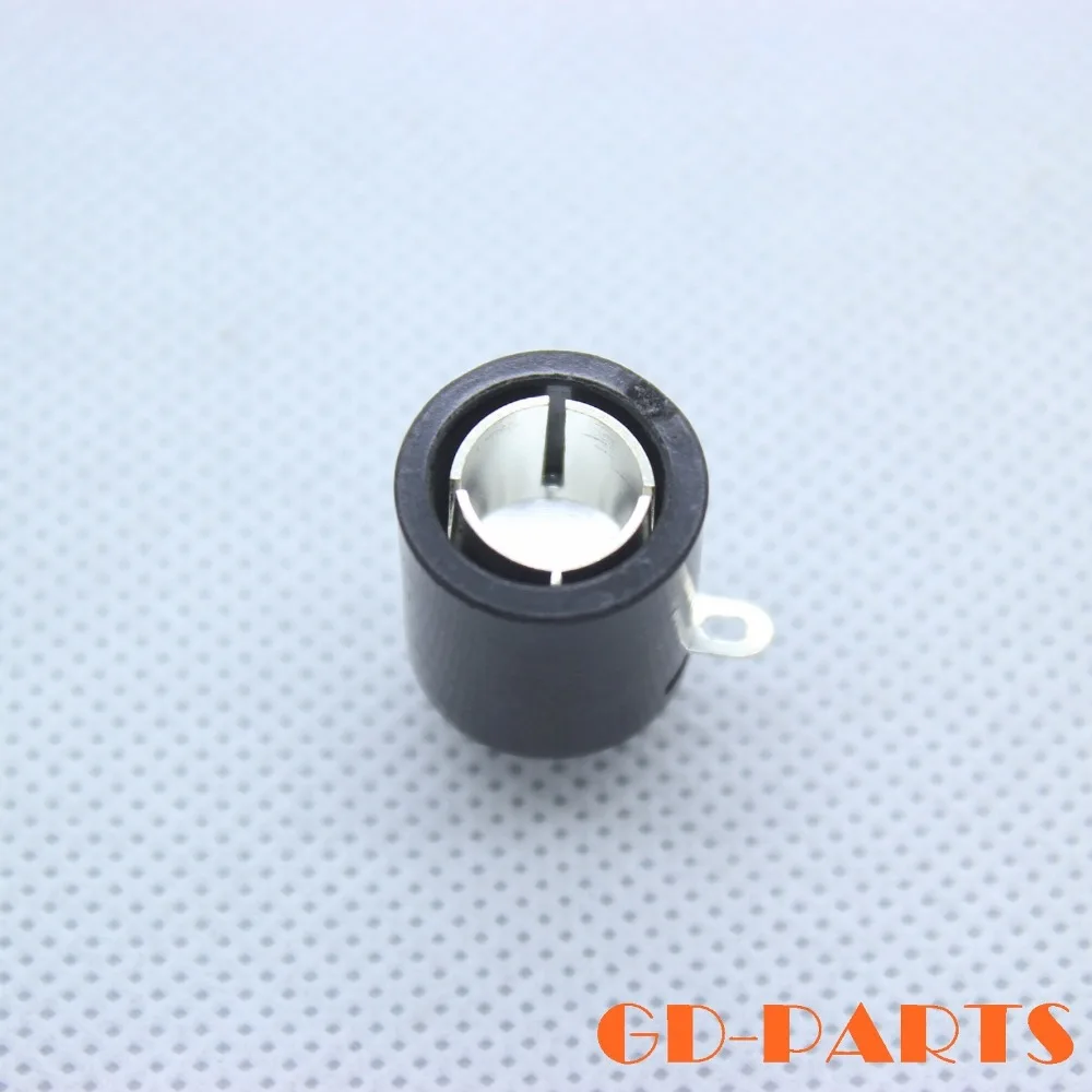 Mini Bakelite Vacuum Tube Anode Caps for WE310 807 10*12C Vintage Hifi Audio Tube AMP DIY Black 2PCS