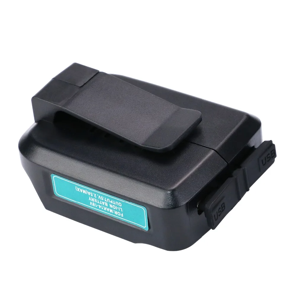 NASTIMA 18V/14.4V Power Source Replace for Makita ADP05 USB Adapter LXT Lithium ion Battery BL1830 BL1840 BL1850 BL1860 BL1430