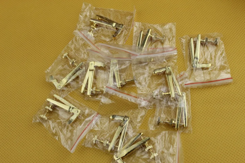 

90pcs New golden Violin String Adjuster fine tuners 3/4-4/4 size violin Accessories