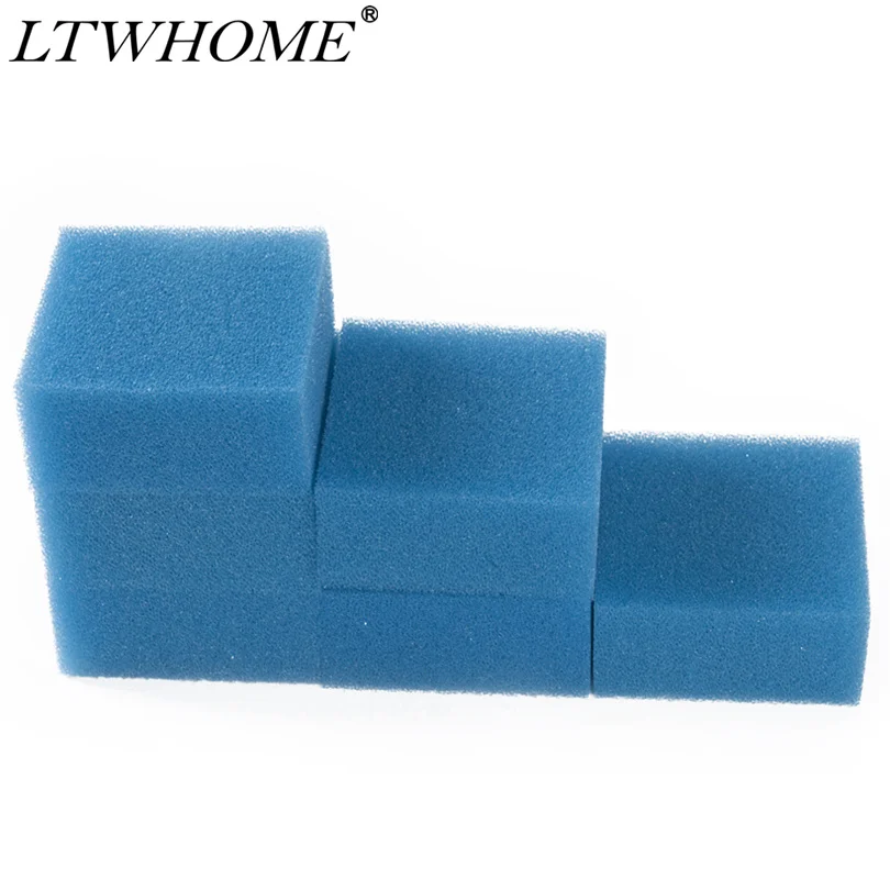 LTWHOME Compatible Fine Aquarium Foam Filter Pads Fit for Juwel Compact / Bioflow 3.0