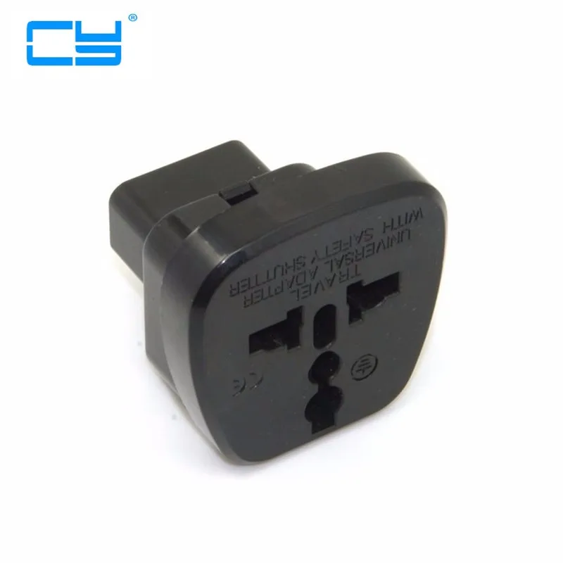 สากล3ขาIEC C13เพาเวอร์อะแดปเตอร์S Plitterแปลงท่องเที่ยวออสเตรเลียสหราชอาณาจักรสหรัฐอเมริกาสหภาพยุโรปด้วยการป้องกันปก