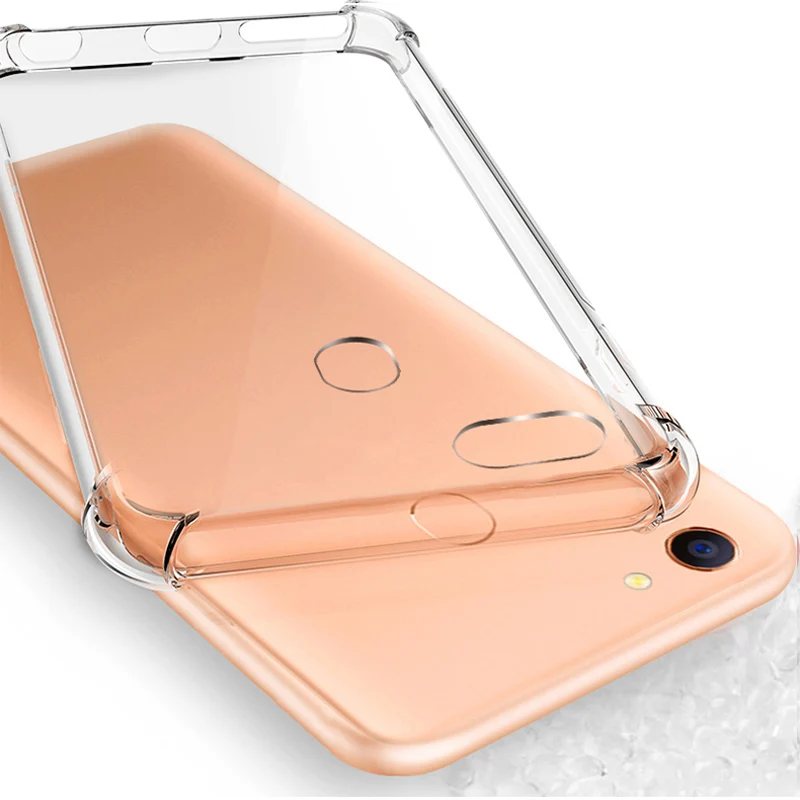 Luxury Shockproof Clear Soft Case Capa For Oppo A73 Phone Case Silicone Back Cover 6.0'' For Oppo A 73 OppoA73 Phone Shell