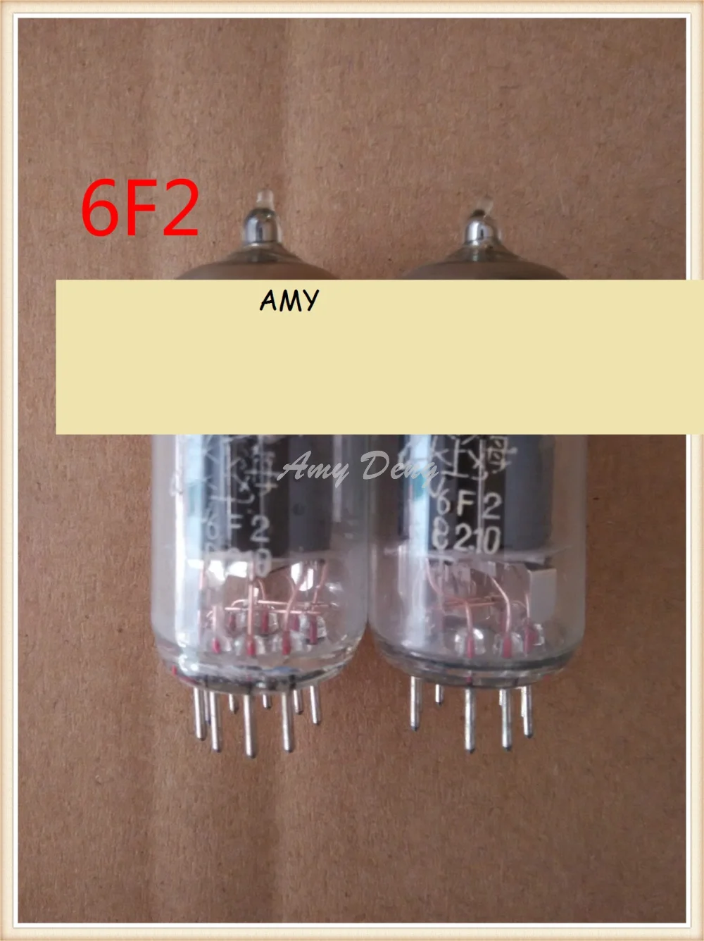 New Shanghai 6F2 tubes, class J, 6F2, 6U8A, ECF802