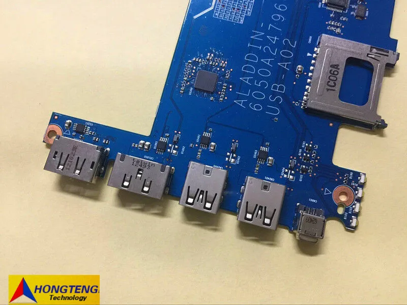 Used For HP Elitebook 8770w USB 3.0 eSATA SD DP Port Board 6050A2479601 Test OK free shipping image 3