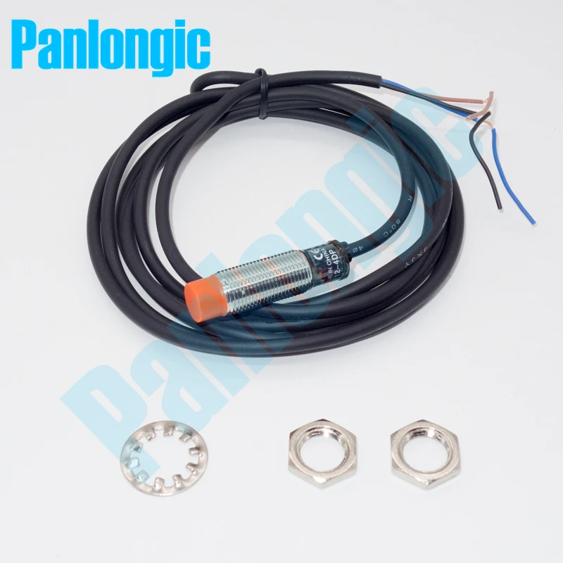 PR12-4DP Induktive Proximity Sensor Schalter 4mm Erkennung PNP DC 10-30 v D12mm KEINE Schließer Zylindrischen Typ freies Verschiffen