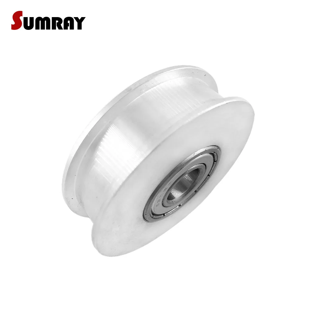 

MXL 50T No Teeth Idler Pulley 6/8/10/12/15mm Bore Passive Pulley Wheel 7/11mm Width Tooth Belt Idler Pulley for CNC Machines