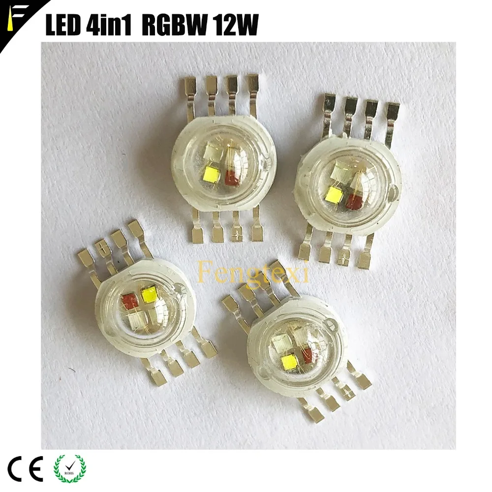 

100pcs 36x10w 10w RGBWA 4in1 LED Beads